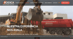 Desktop Screenshot of excavacionescatalunya.com