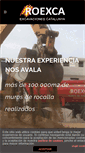Mobile Screenshot of excavacionescatalunya.com